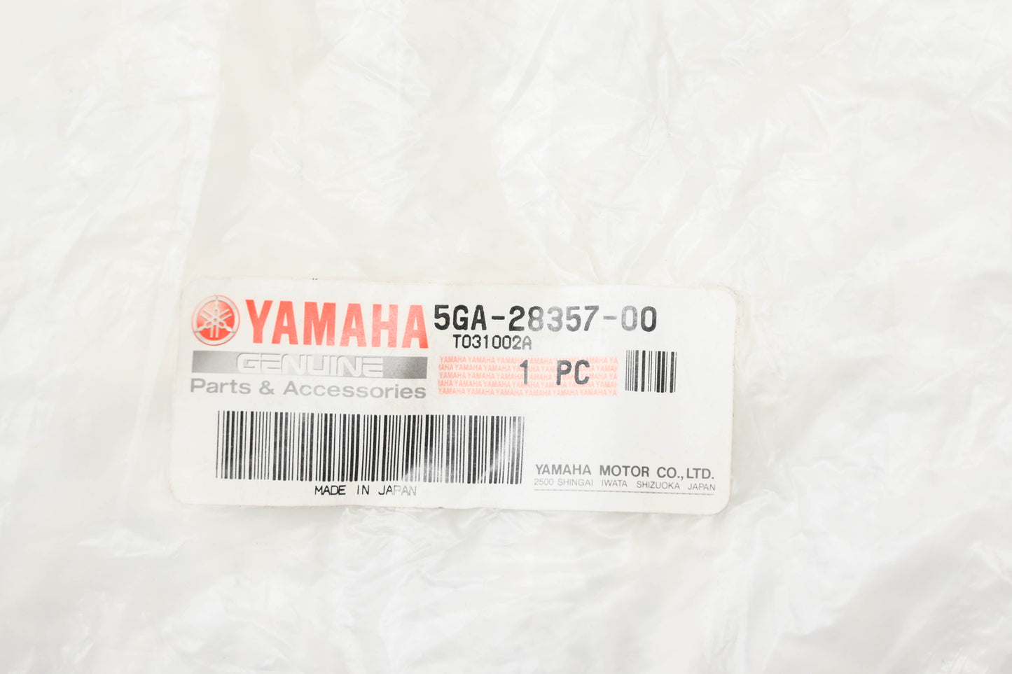 New OEM Yamaha 5GA-28357-00-00 Stay NOS