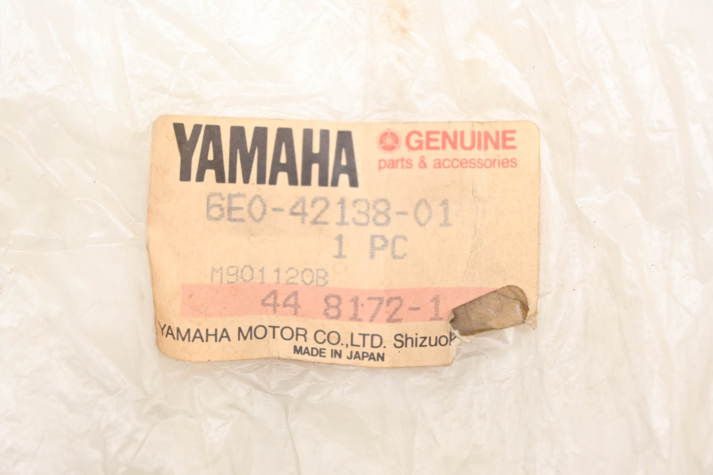 New OEM Yamaha 6E0-42138-01-00 Throttle Lever NOS