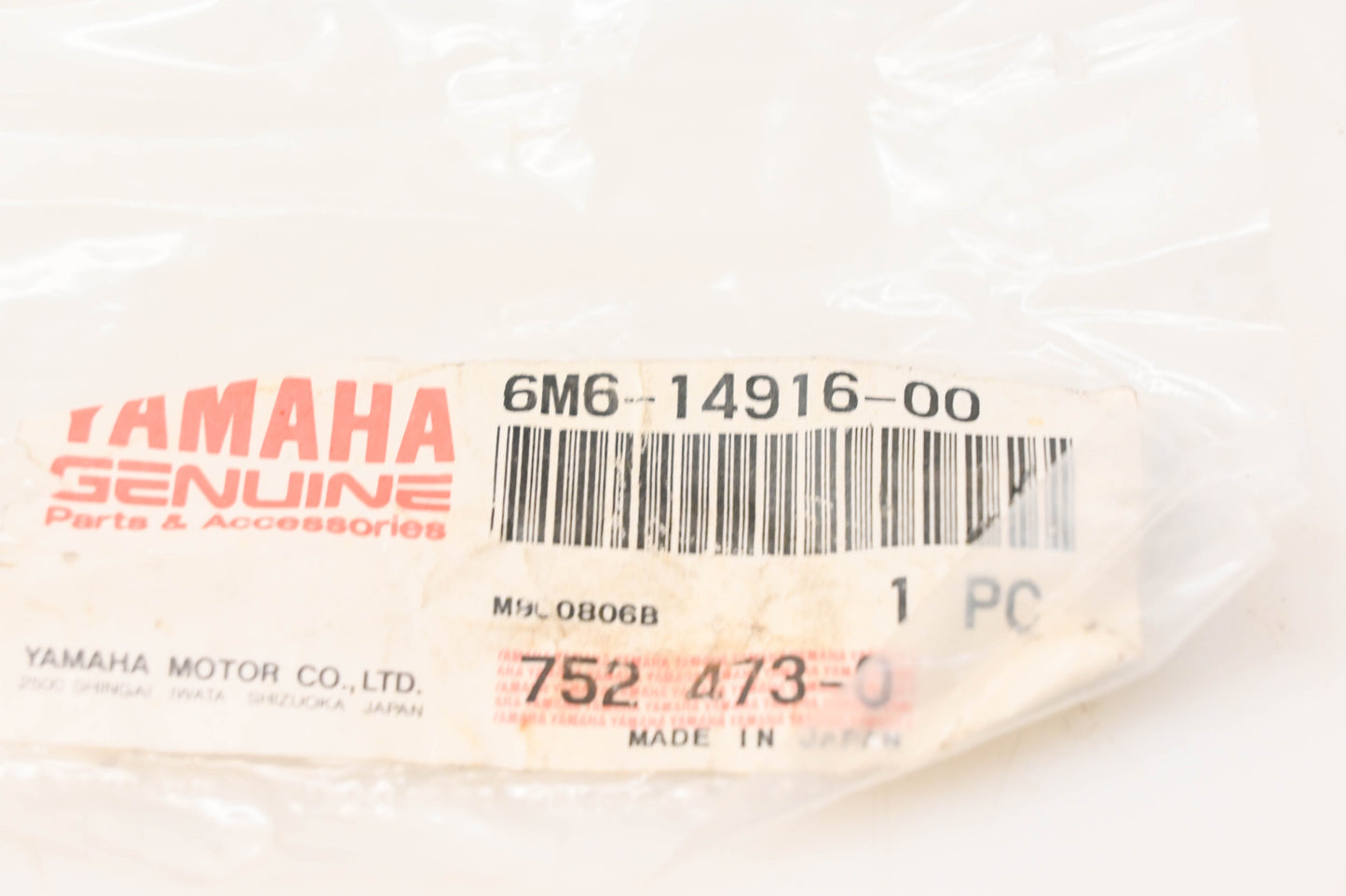 New OEM Yamaha 6M6-14916-00-00 Needle Valve NOS