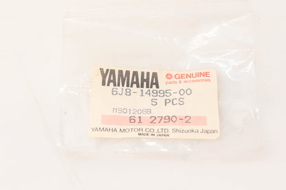 New OEM Yamaha 6J8-14995-00-00 Drain Screw Gaskets Qty 5 NOS