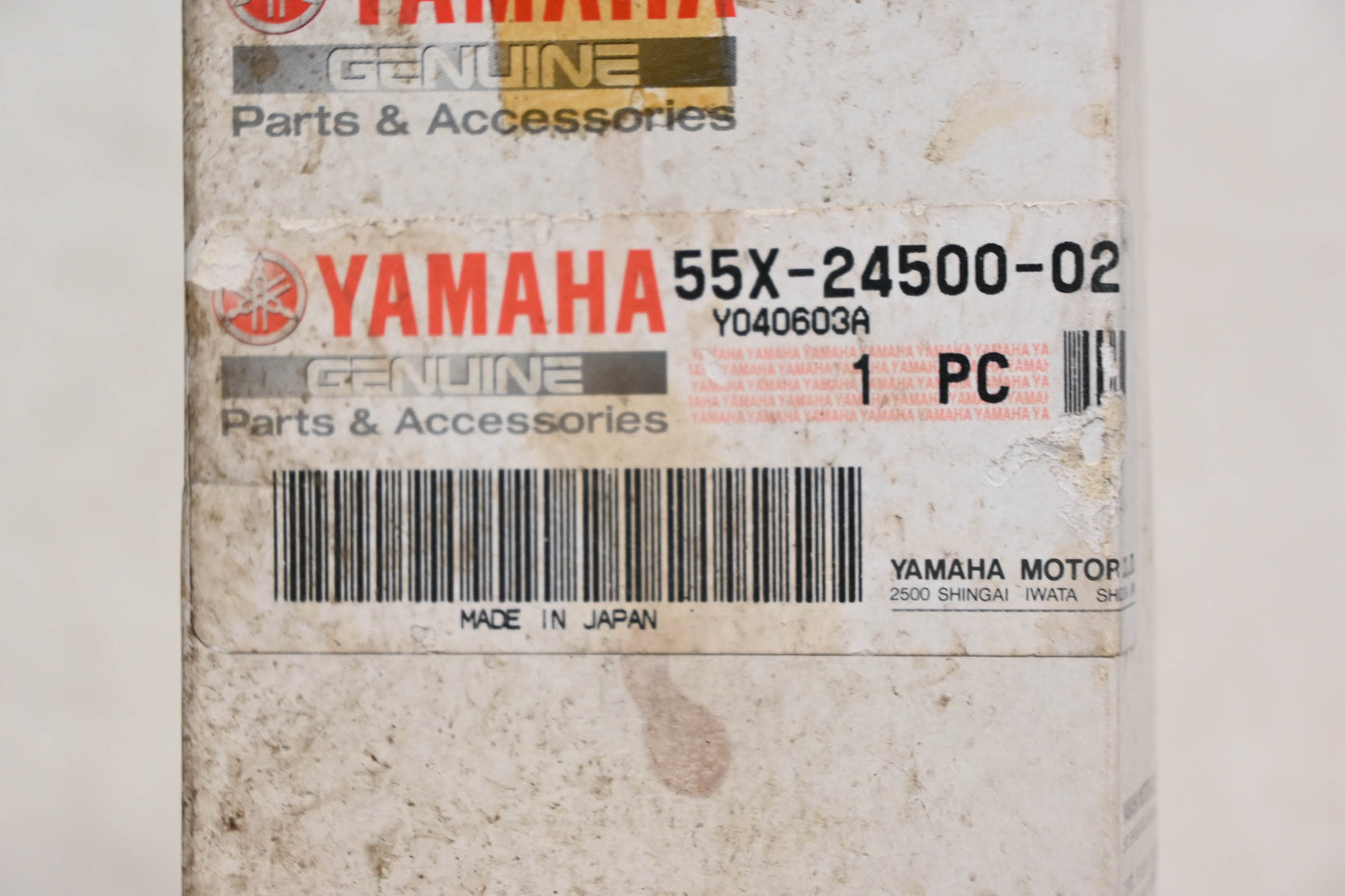 New OEM Yamaha 55X-24500-02-00 Fuel Valve Petcock Assembly NOS