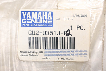 New OEM Yamaha GU2-U351J-02-00 Step Mat #2 NOS