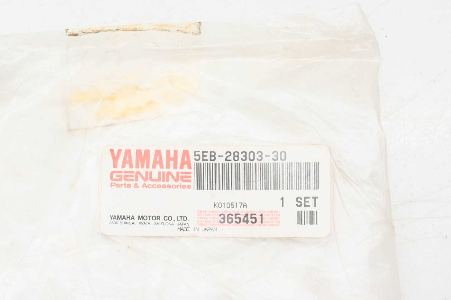 New OEM Yamaha 5EB-28303-30-00 Emblem Decals NOS