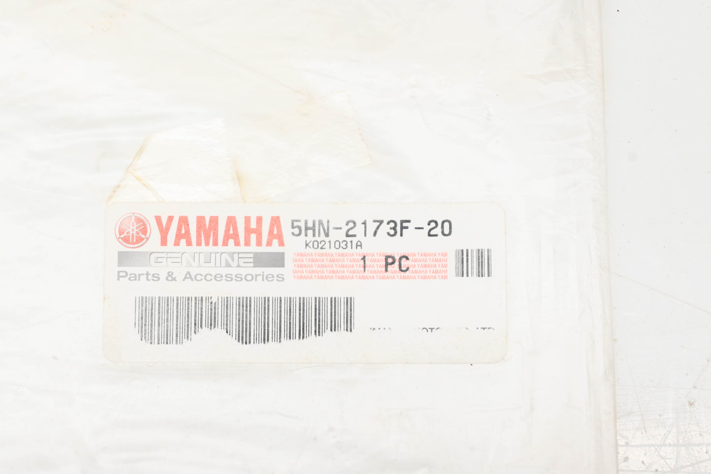 New OEM Yamaha 5HN-2173F-20-00 TTR Graphic Decal NOS
