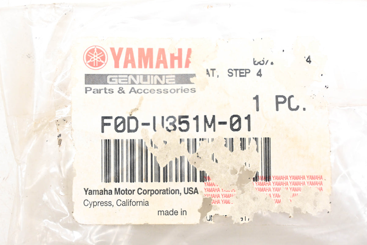 New OEM Yamaha F0D-U351M-01-00 Step Mat #4 NOS