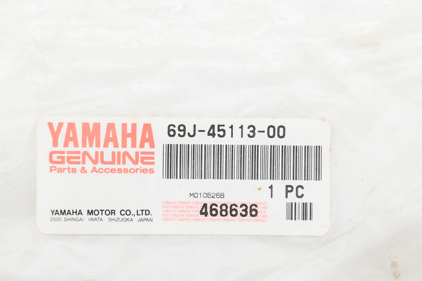 New OEM Yamaha 69J-45113-00-00 Upper Casing Gasket NOS