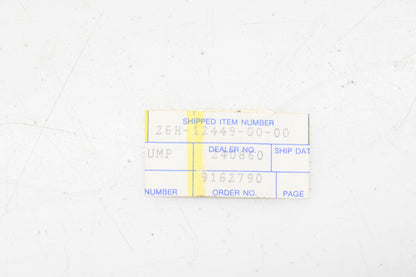 New OEM Yamaha 26H-12449-00-00 Water Pump Gasket NOS