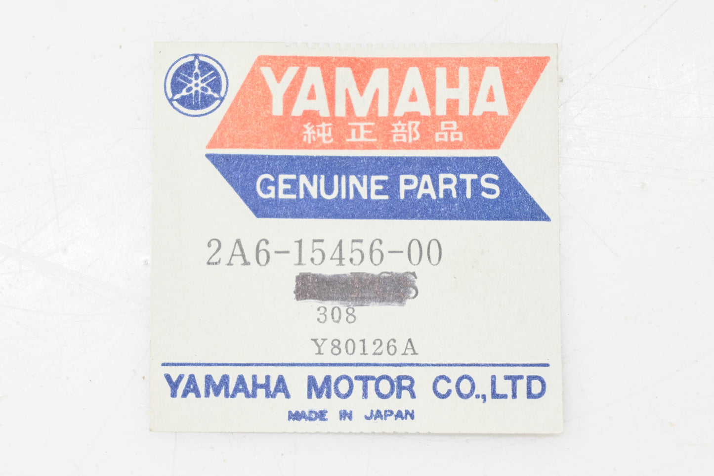 New OEM Yamaha 2A6-15456-00-00 Oil Pump Cover Gasket NOS
