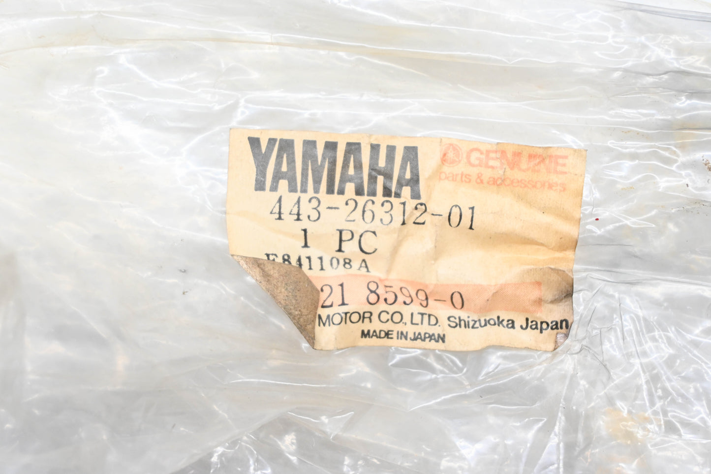 New OEM Yamaha 443-26312-01-00 Throttle Cable NOS