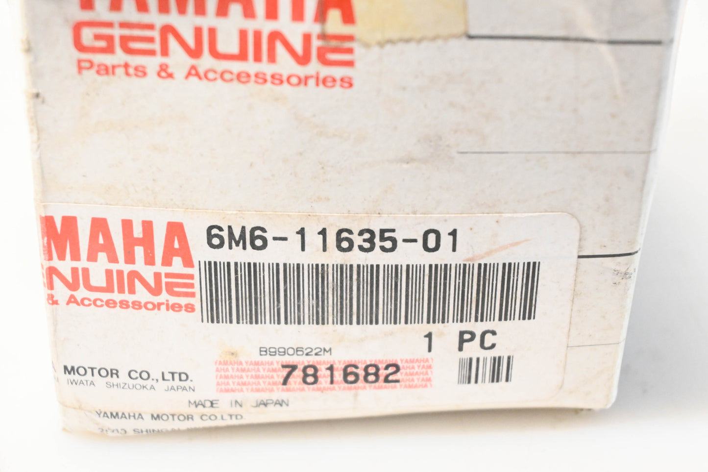 New OEM Yamaha 6M6-11635-01-00 Piston O/S .25mm NOS