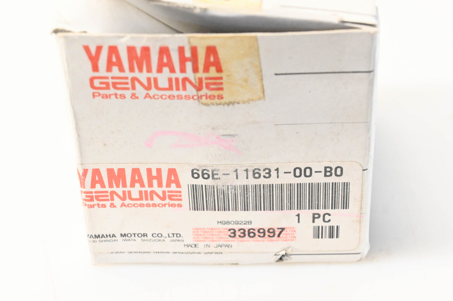 New OEM Yamaha 66E-11631-00-B0 Piston Std NOS