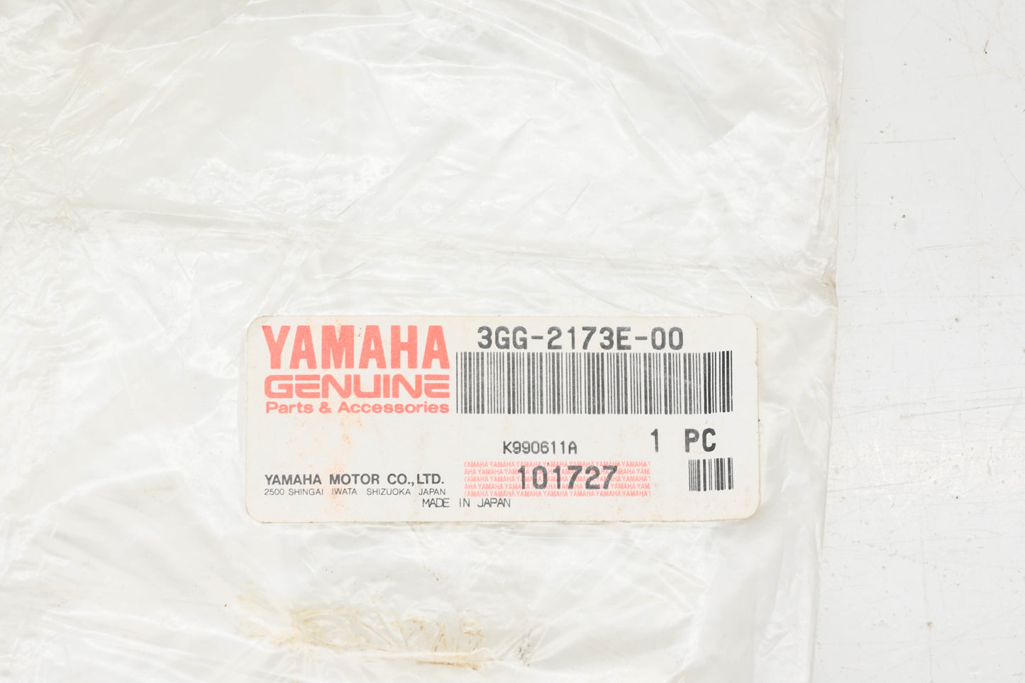 New OEM Yamaha 3GG-2173E-00-00 Banshee Liquid Cooled Graphic Decal NOS