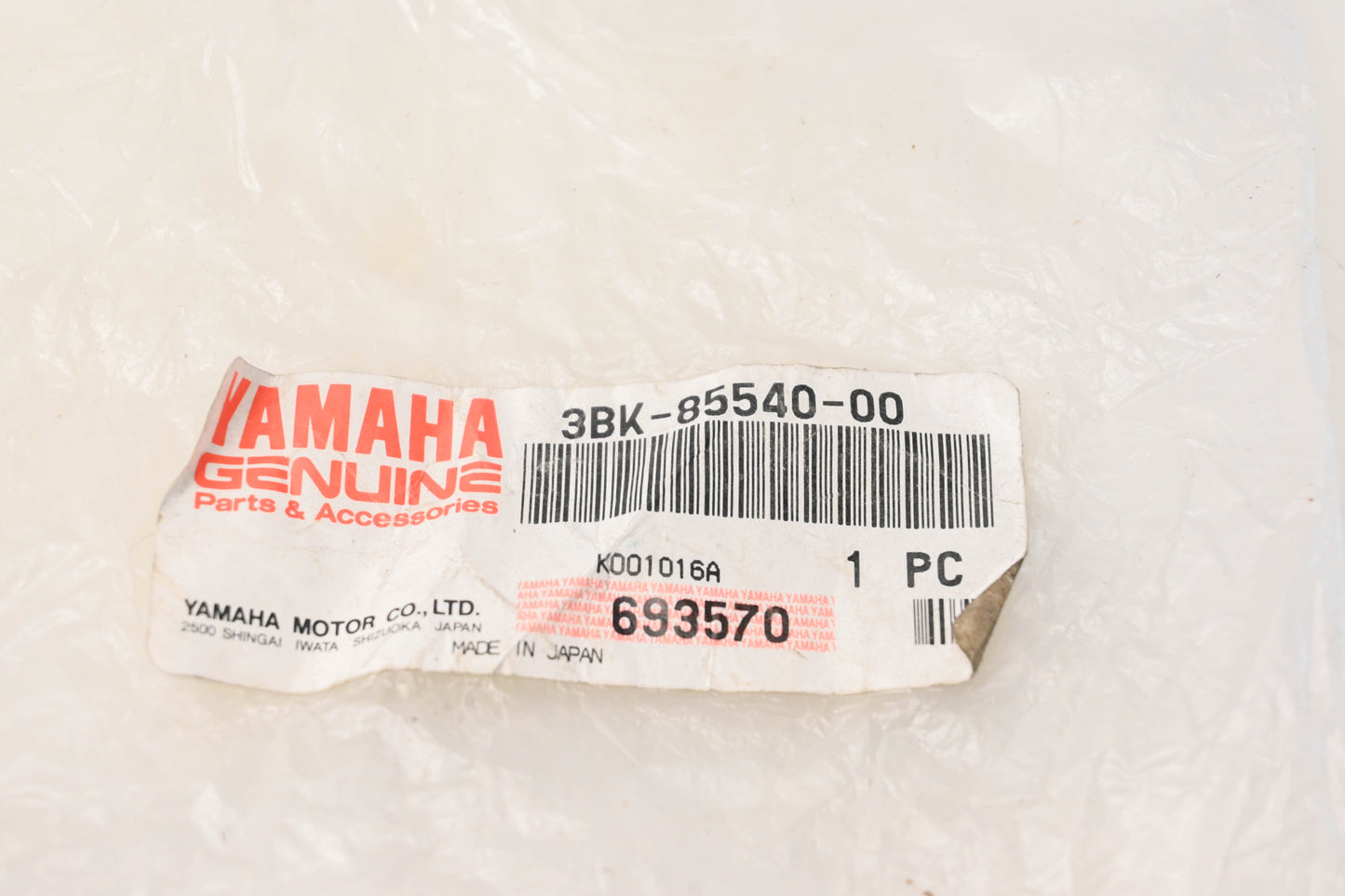 New OEM Yamaha 3BK-85540-00-00 CDI Unit Assembly NOS