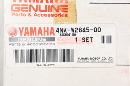 New OEM Yamaha 4NK-W2645-00-00 Front Master Cylinder Kit NOS
