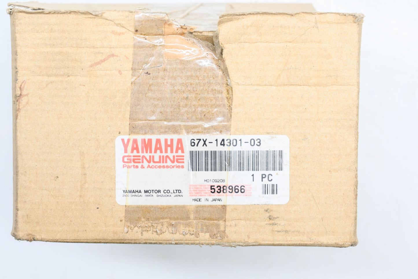 New OEM Yamaha 67X-14301-03-00 Carburetor Assembly NOS