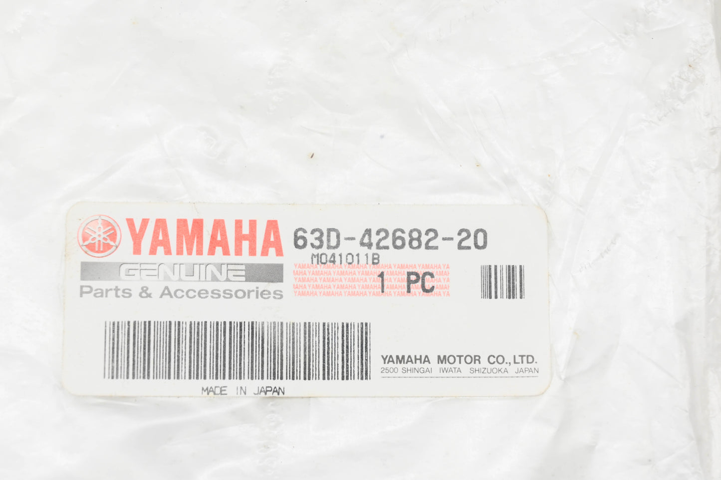 New OEM Yamaha 63D-42682-20-00 Decal Graphic NOS