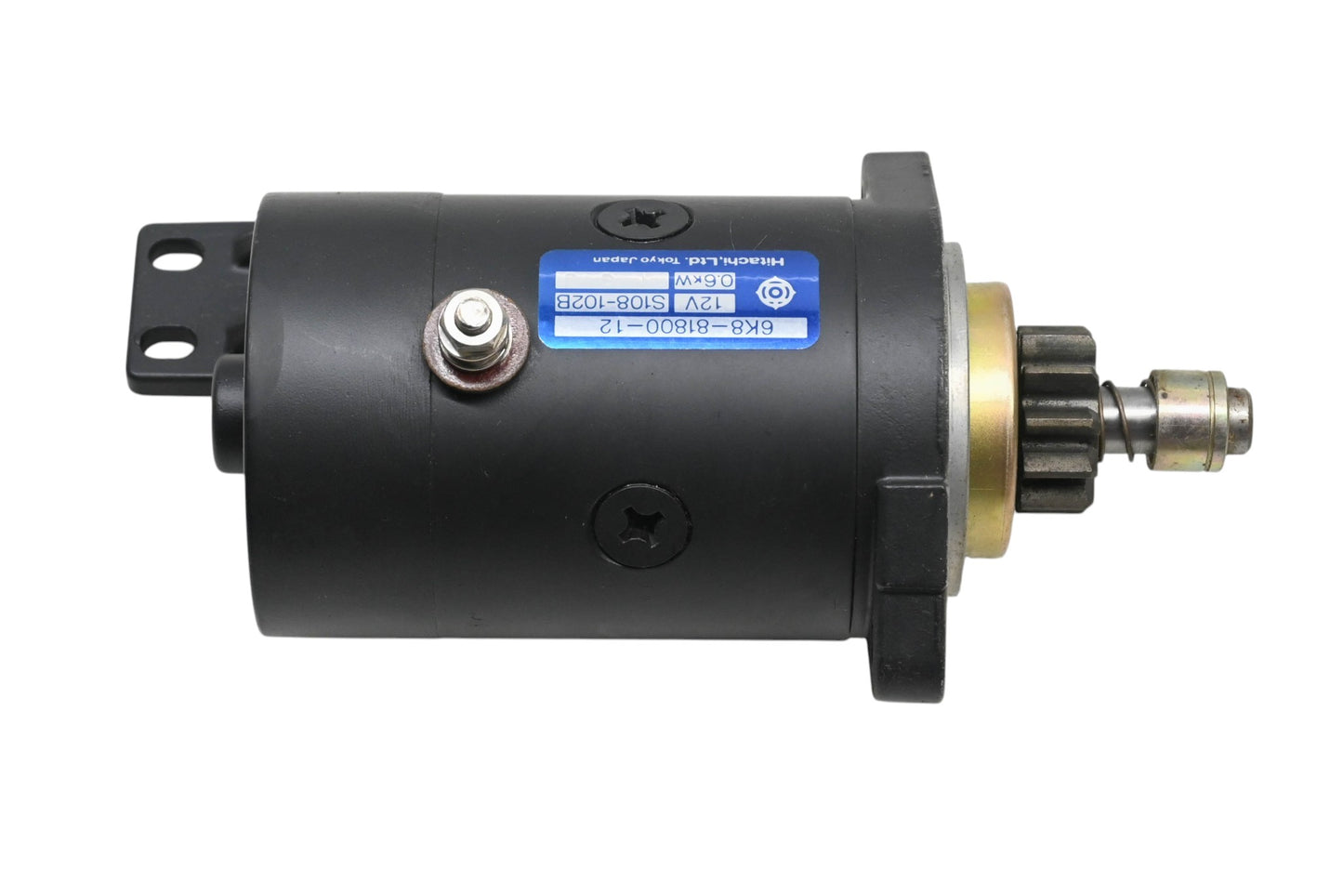 New OEM Yamaha 6K8-81800-12-00 Starter Motor NOS