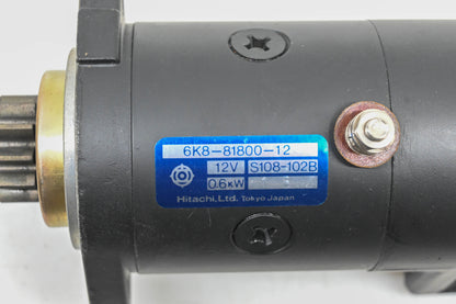 New OEM Yamaha 6K8-81800-12-00 Starter Motor NOS