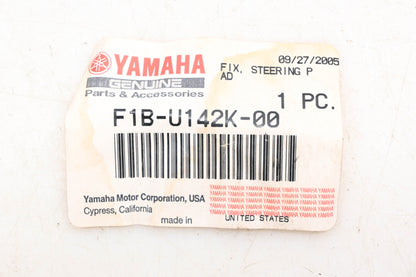 New OEM Yamaha F1B-U142K-00-00 Black Steering Pad Fix NOS