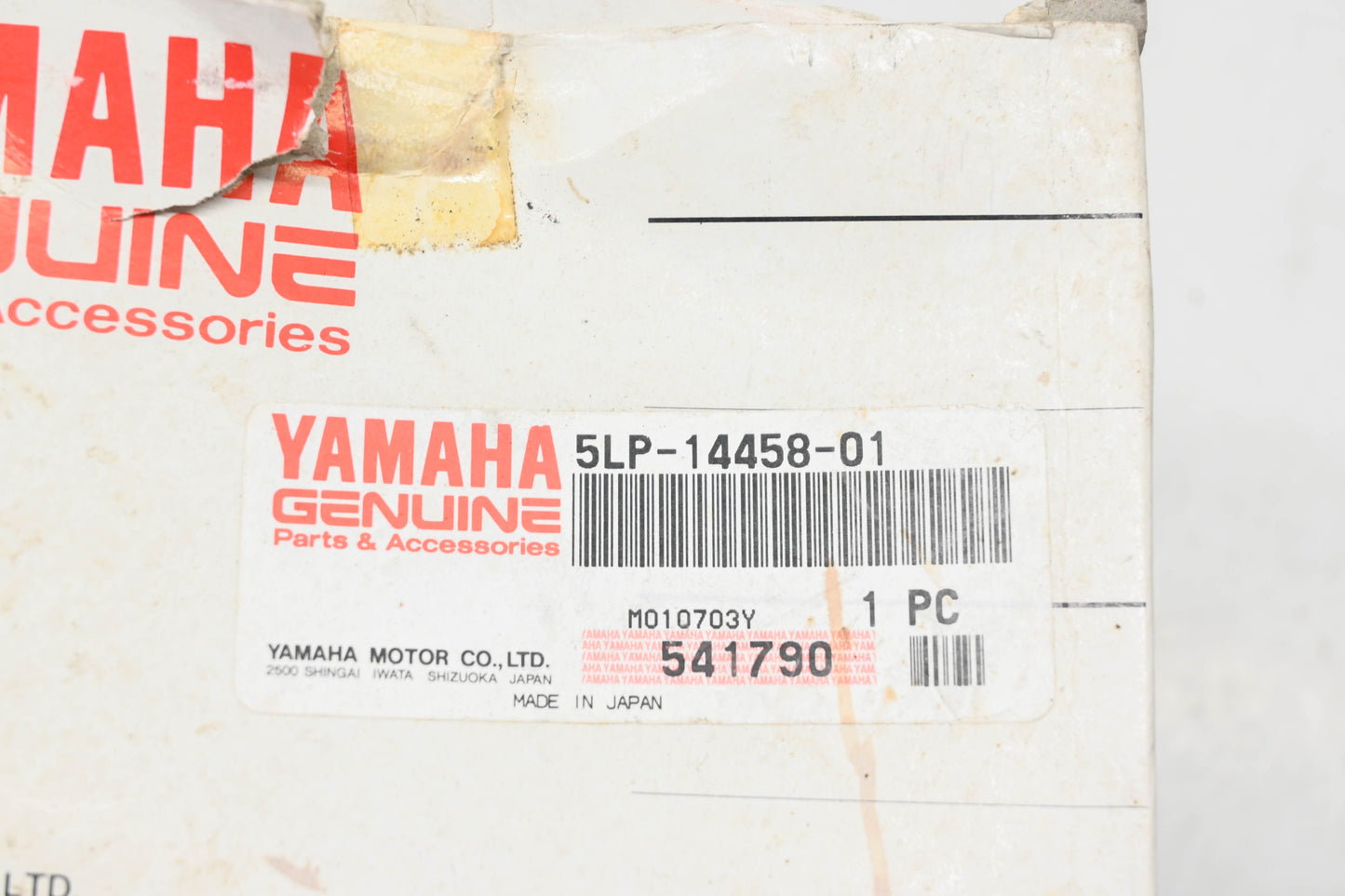 New OEM Yamaha 5LP-14458-01-00 Air Filter Guide NOS