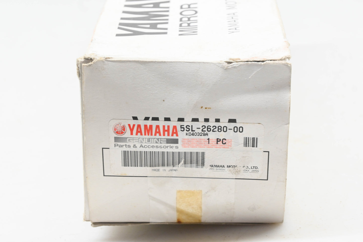 New OEM Yamaha 5SL-26280-00-00 Left Rear View Mirror Assembly NOS