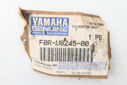 New OEM Yamaha F0R-U8245-00-00 Tachometer NOS