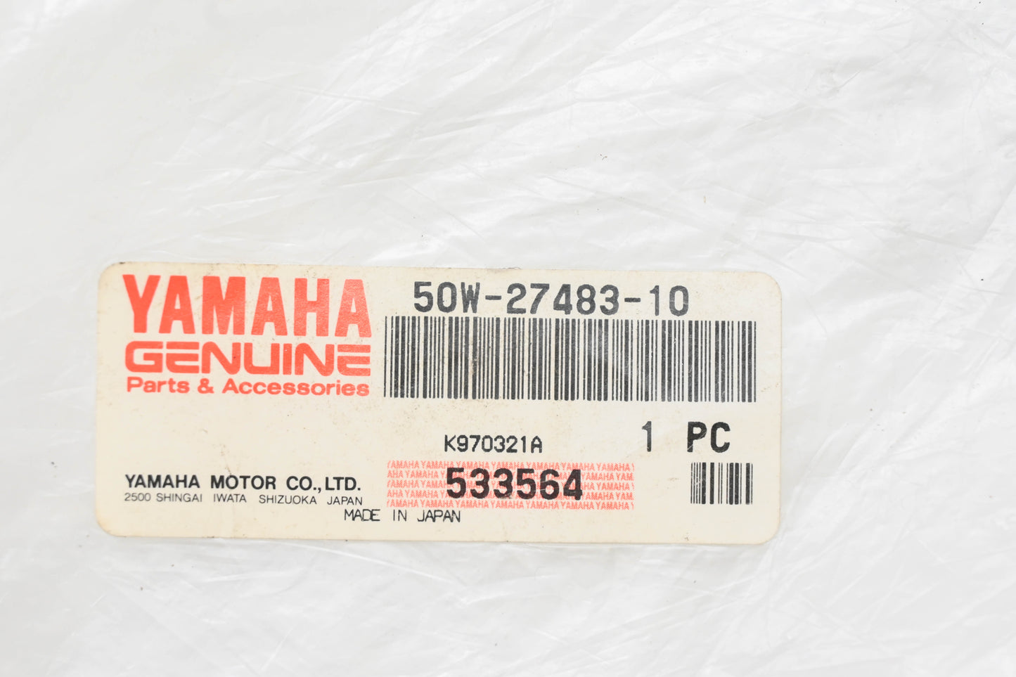 New OEM Yamaha 50W-27483-10-00 Floor Mat NOS