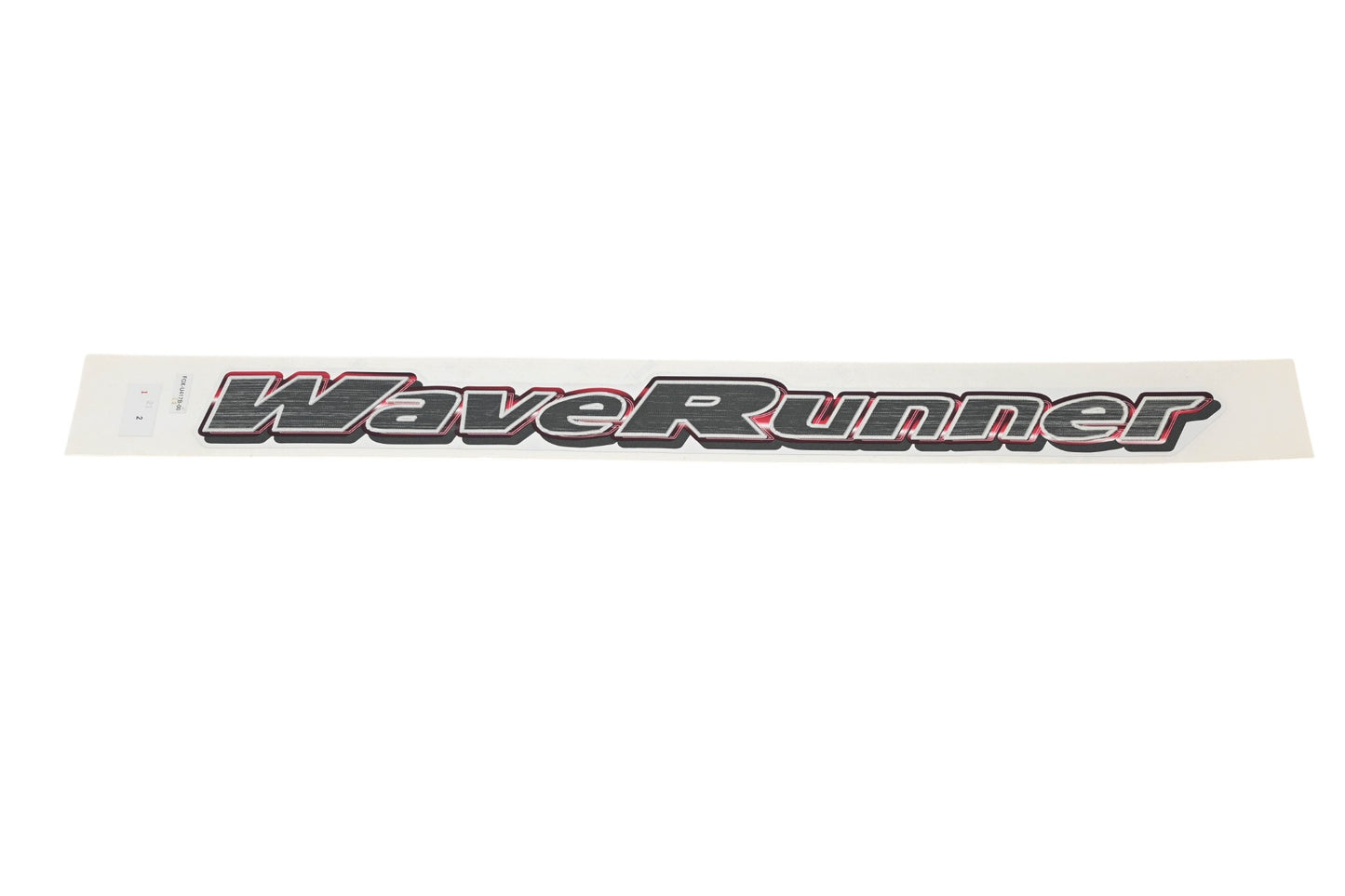 New OEM Yamaha F0X-U417B-00-00 Wave Runner Graphic Decal NOS