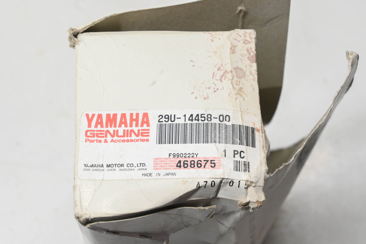 New OEM Yamaha 29U-14458-00-00 Air Filter Guide NOS