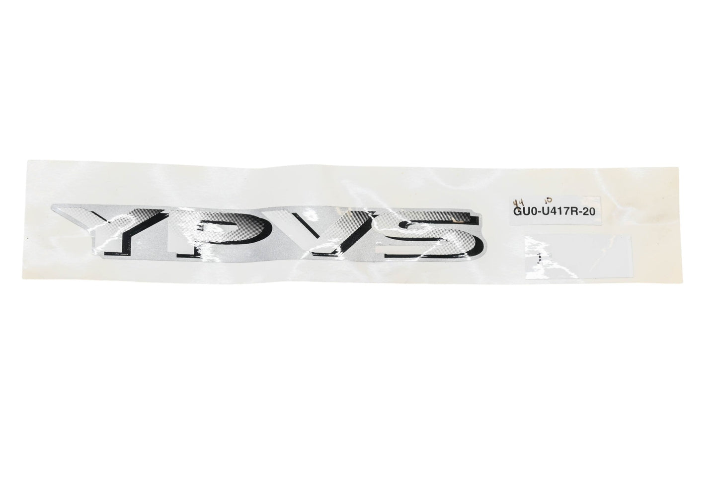 New OEM Yamaha GU0-U417R-20-00 YPVS Graphic F NOS