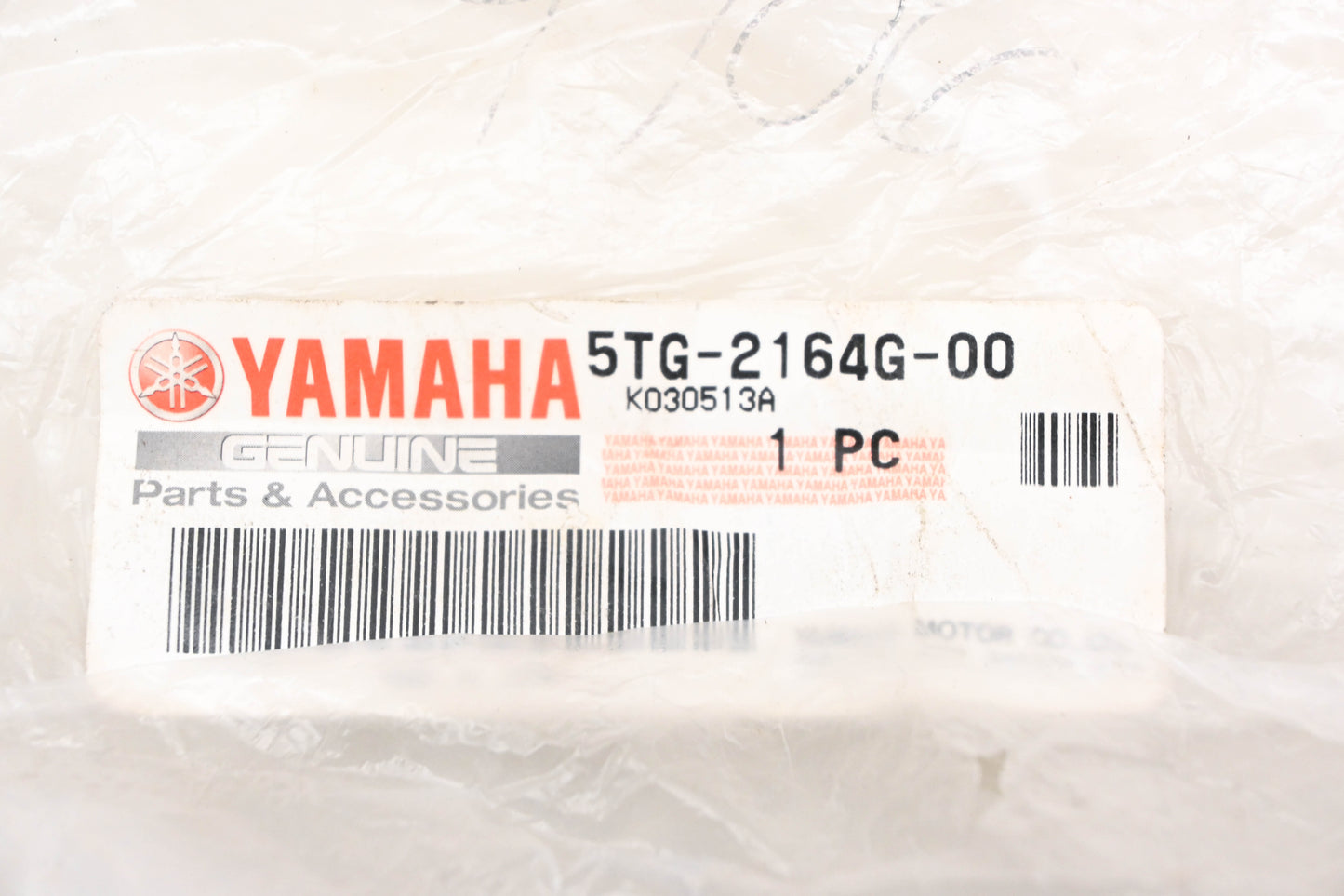 New OEM Yamaha 5TG-2164G-00-00 Black Stay Bar NOS