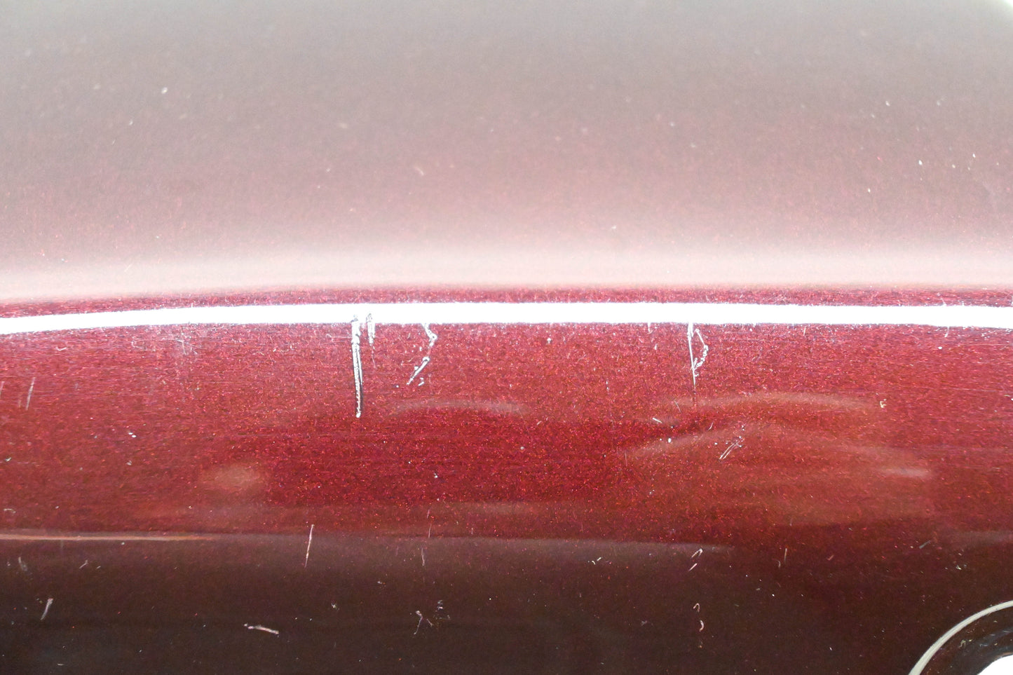 New OEM Yamaha 2L0-21721-H9-00, 2L0-21721-H9 Dark Burgandy Left Side Cover NOS