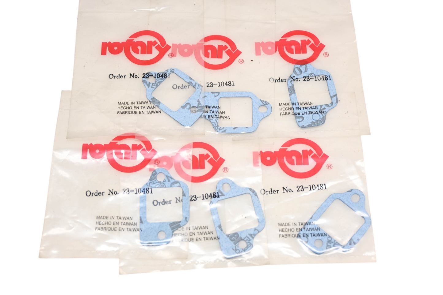 Rotary 23-10481 Insulator Gaskets Qty 6 NOS