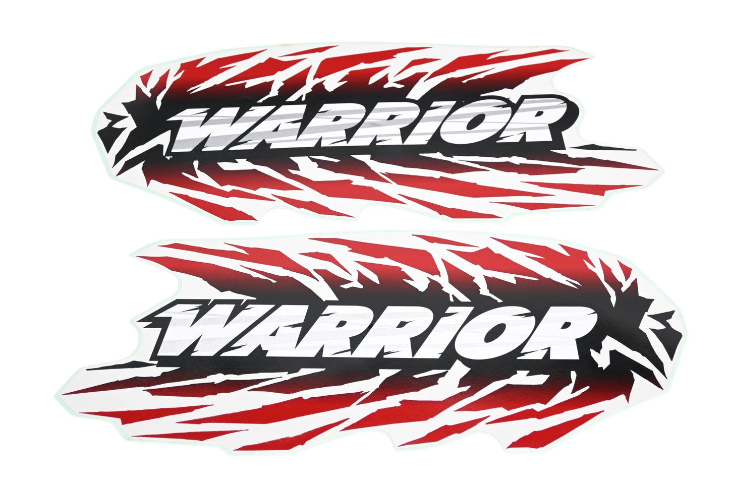 New OEM Yamaha 3GD-2165A-F0-00 Warrior Rear Fender Graphic Decal Kit NOS