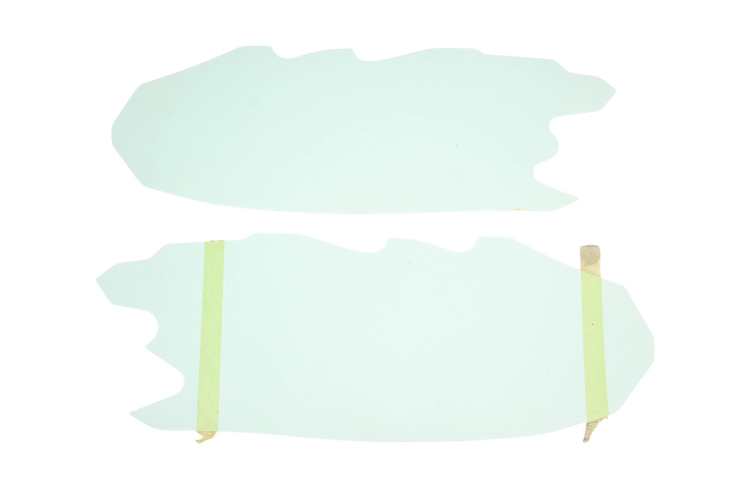 New OEM Yamaha 3GD-2165A-F0-00 Warrior Rear Fender Graphic Decal Kit NOS