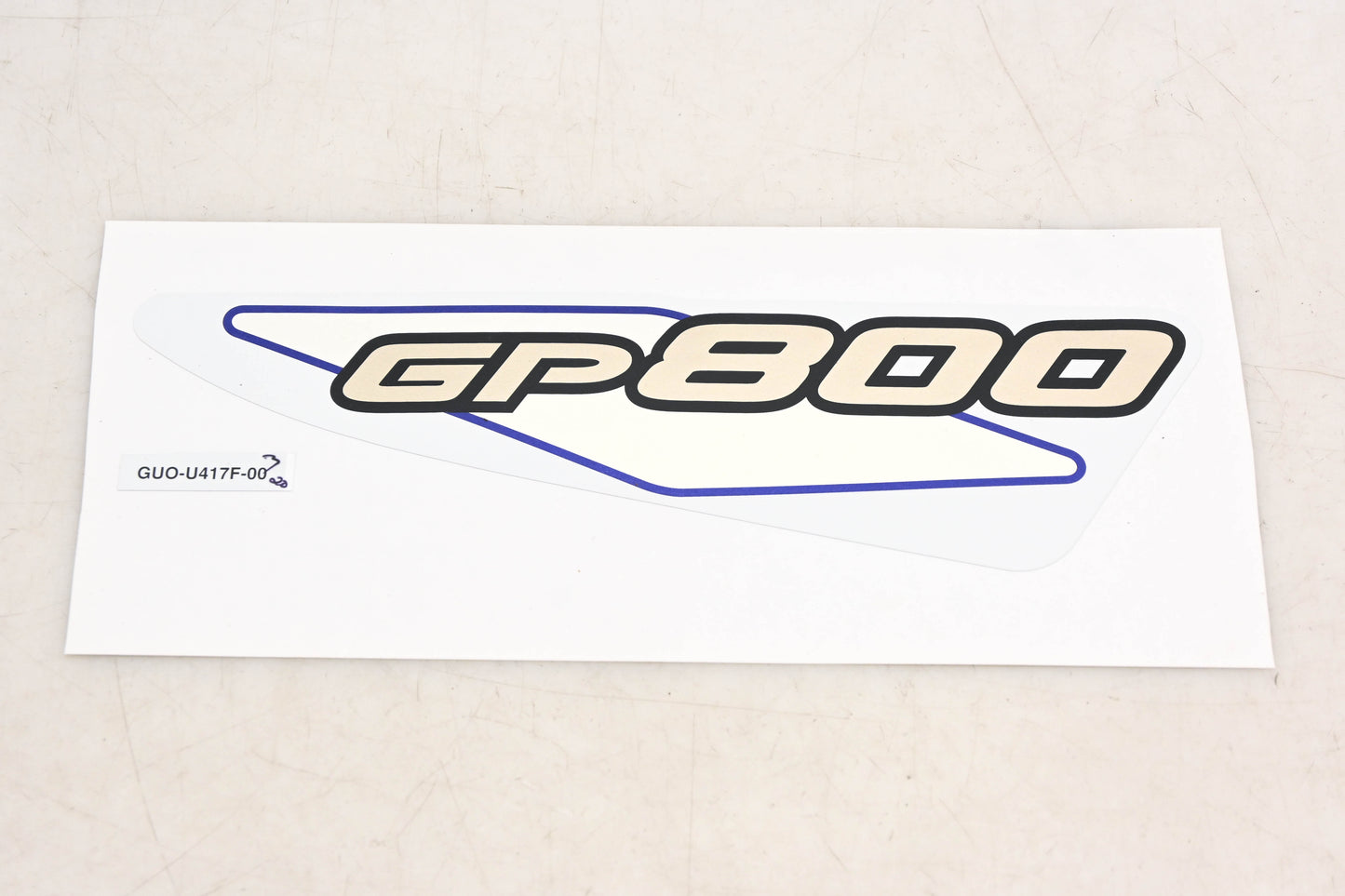 New OEM Yamaha GU0-U417F-00-00 GP800 Graphic Decal NOS