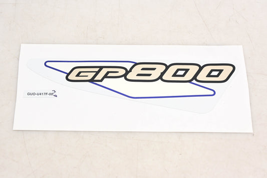 New OEM Yamaha GU0-U417F-00-00 GP800 Graphic Decal NOS