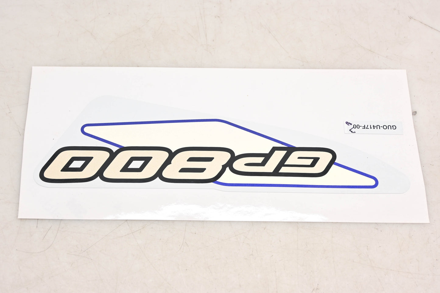 New OEM Yamaha GU0-U417F-00-00 GP800 Graphic Decal NOS