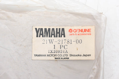New OEM Yamaha 21W-21781-00-00 Black White #1 Emblem Decal NOS