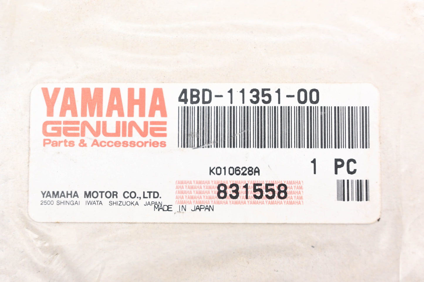 New OEM Yamaha 4BD-11351-00-00 Cylinder Barrel Base Gasket NOS