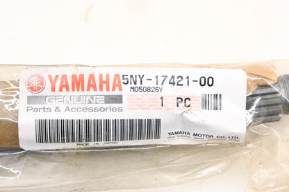 New OEM Yamaha 5NY-17421-00-00 Transmission Drive Axle NOS