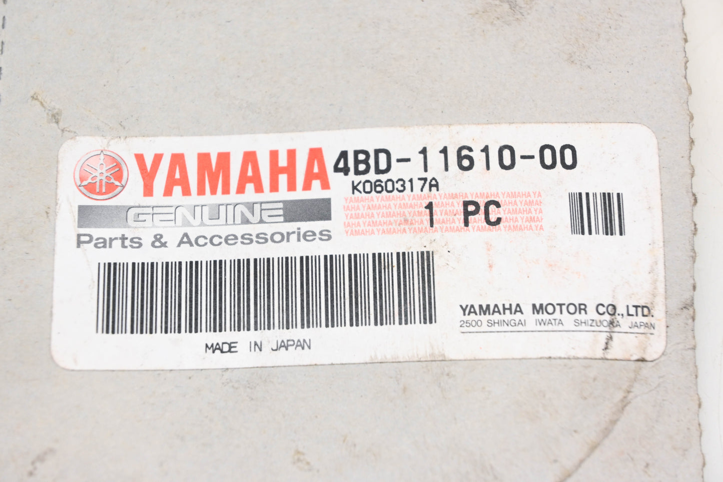 New OEM Yamaha 4BD-11610-00-00 Piston Ring Kit NOS