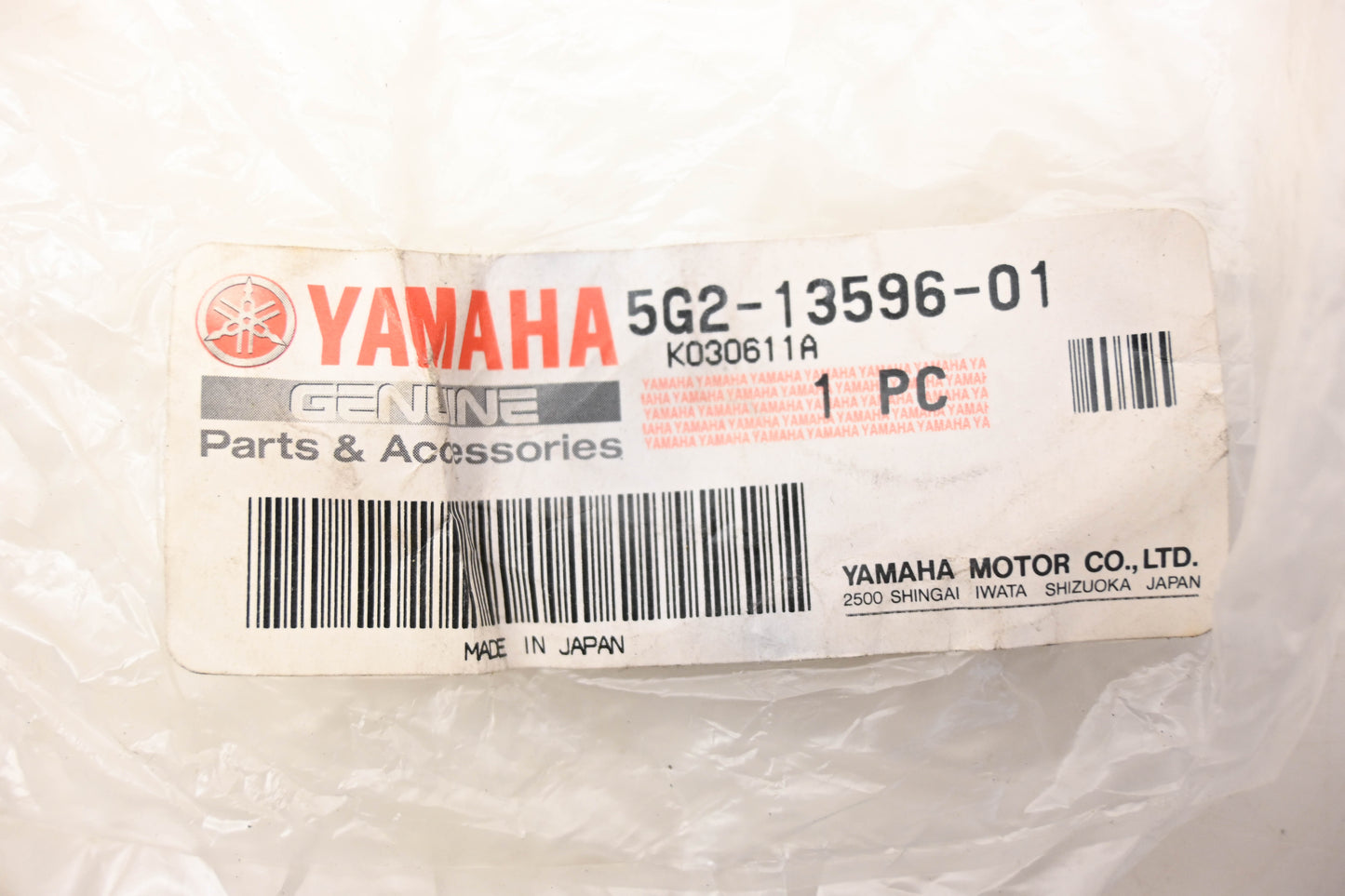 New OEM Yamaha 5G2-13596-01-00 Carburetor Intake Manifold Boot Joint Carb Holder NOS
