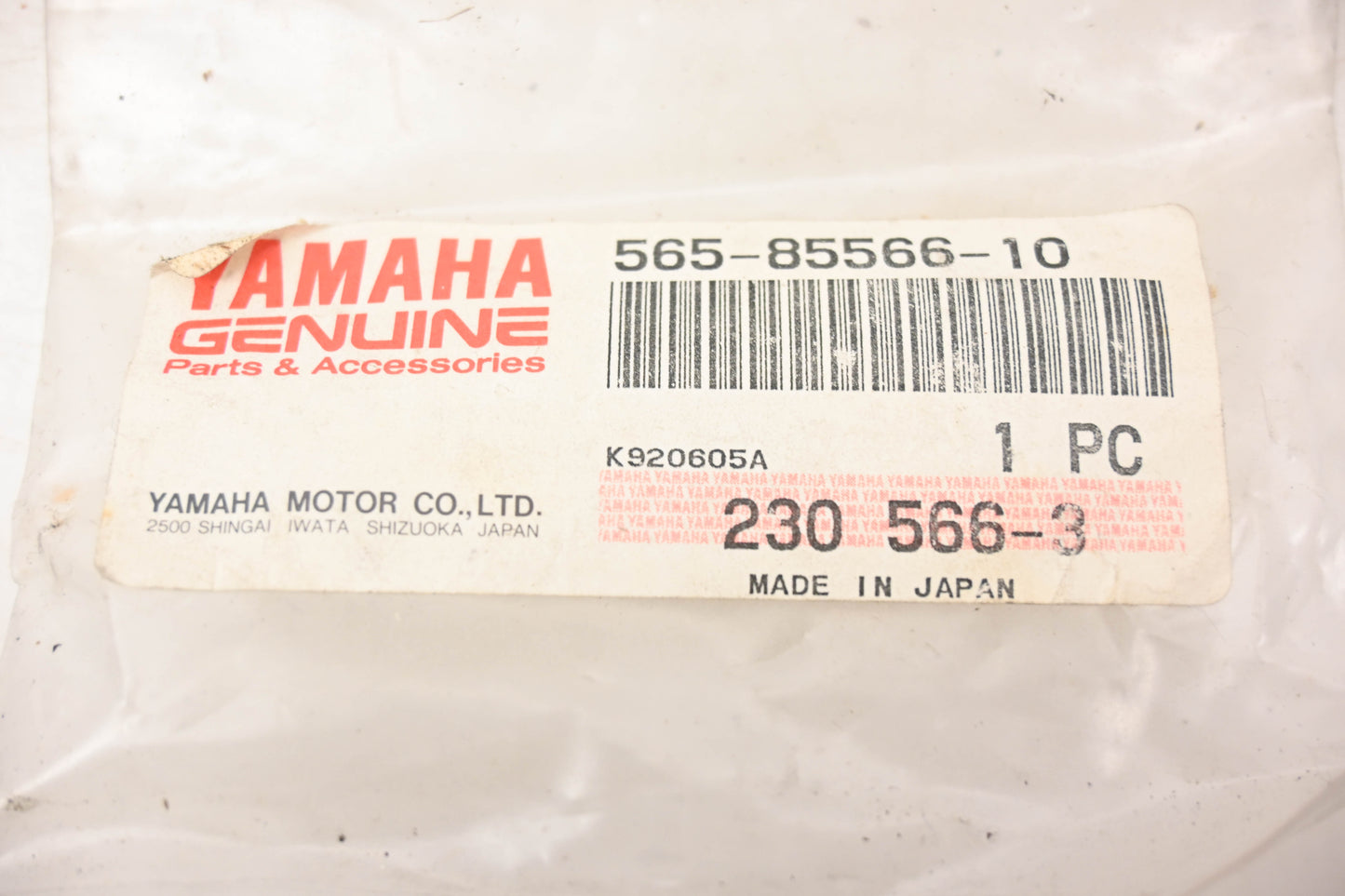 New OEM Yamaha 565-85566-10-00 Coil Charge NOS