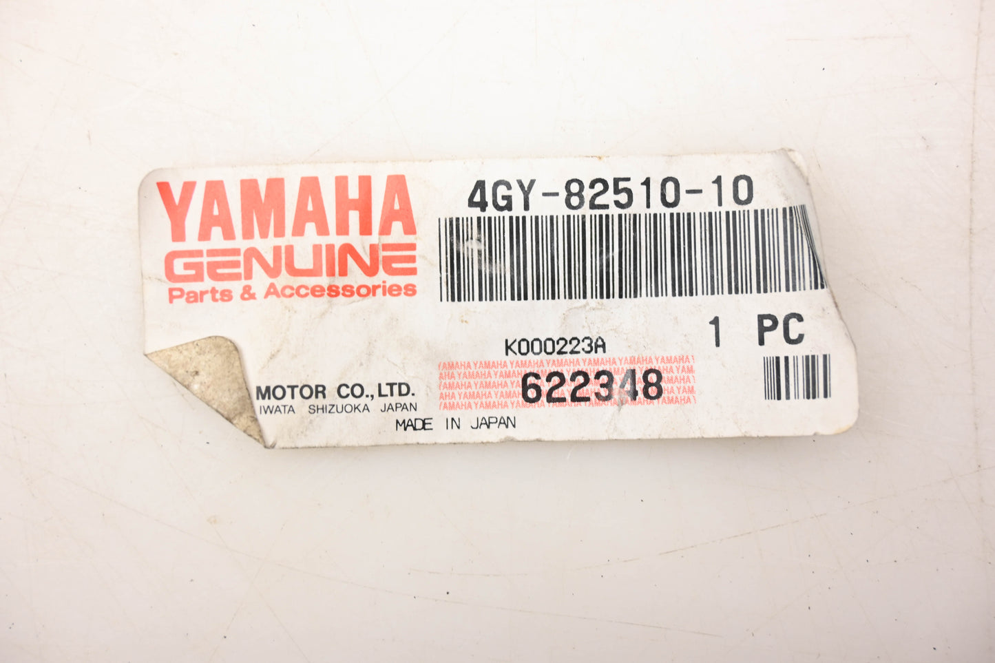 New OEM Yamaha 4GY-82510-10-00 Start Stop Switch & Ignition Key Switch NOS