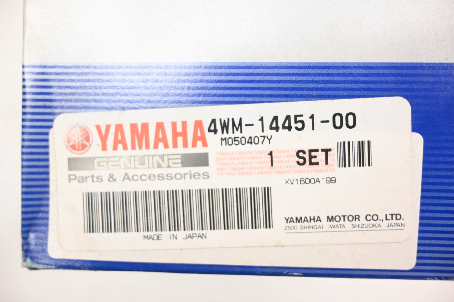 New OEM Yamaha 4WM-14451-00-00 Air Filter NOS