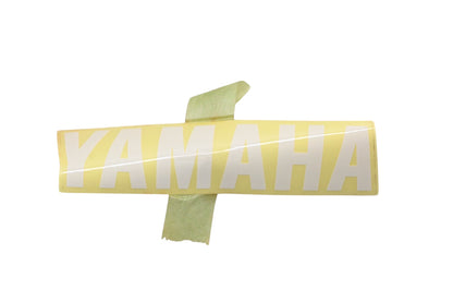 New OEM Yamaha 3GD-2153E-00-00 White Emblem Decal NOS