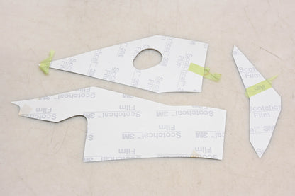 New OEM Yamaha 5PW-28301-00-00 YZFR1R-F White Blue Grey Lower Cowling Graphic Kit NOS