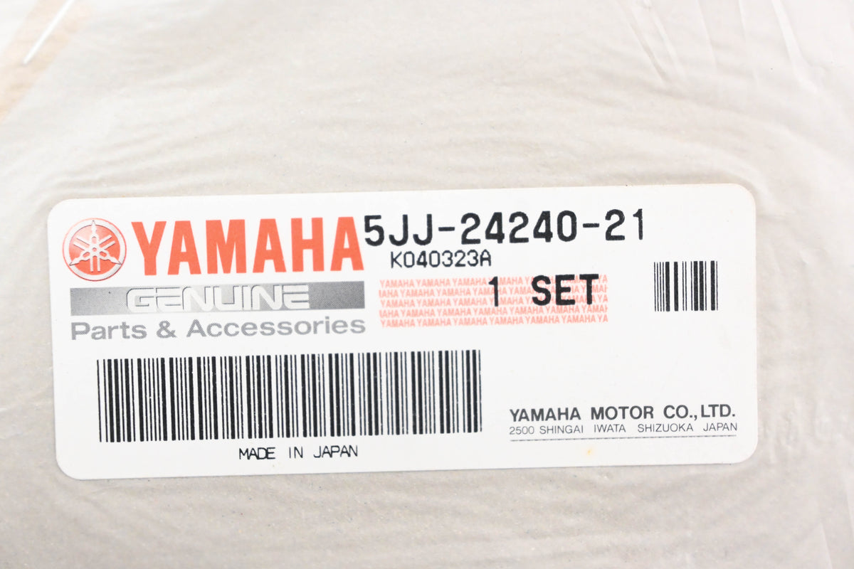 New OEM Yamaha 5JJ-24240-21-00 YZFR1 White Blue Grey Fuel Tank Graphic Kit NOS
