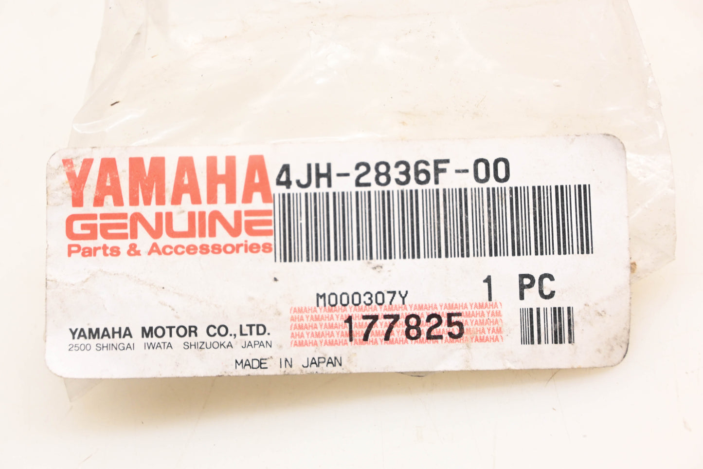 New OEM Yamaha 4JH-2836F-00-00 Cowling Bracket NOS